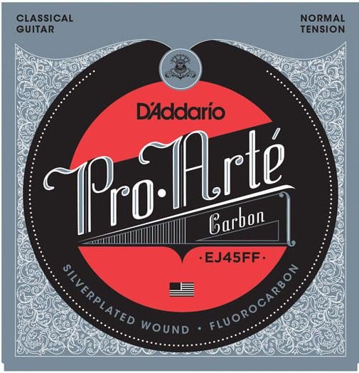 DADDARIO EJ45FF PRO-ARTE KLASİK GİTAR TEL SETİ, CARBON, NORMAL TENSION