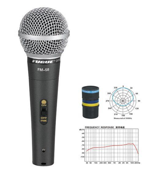 MİKROFON KABLOLU DİNAMİK TEK YÖNLÜ 600 OHM