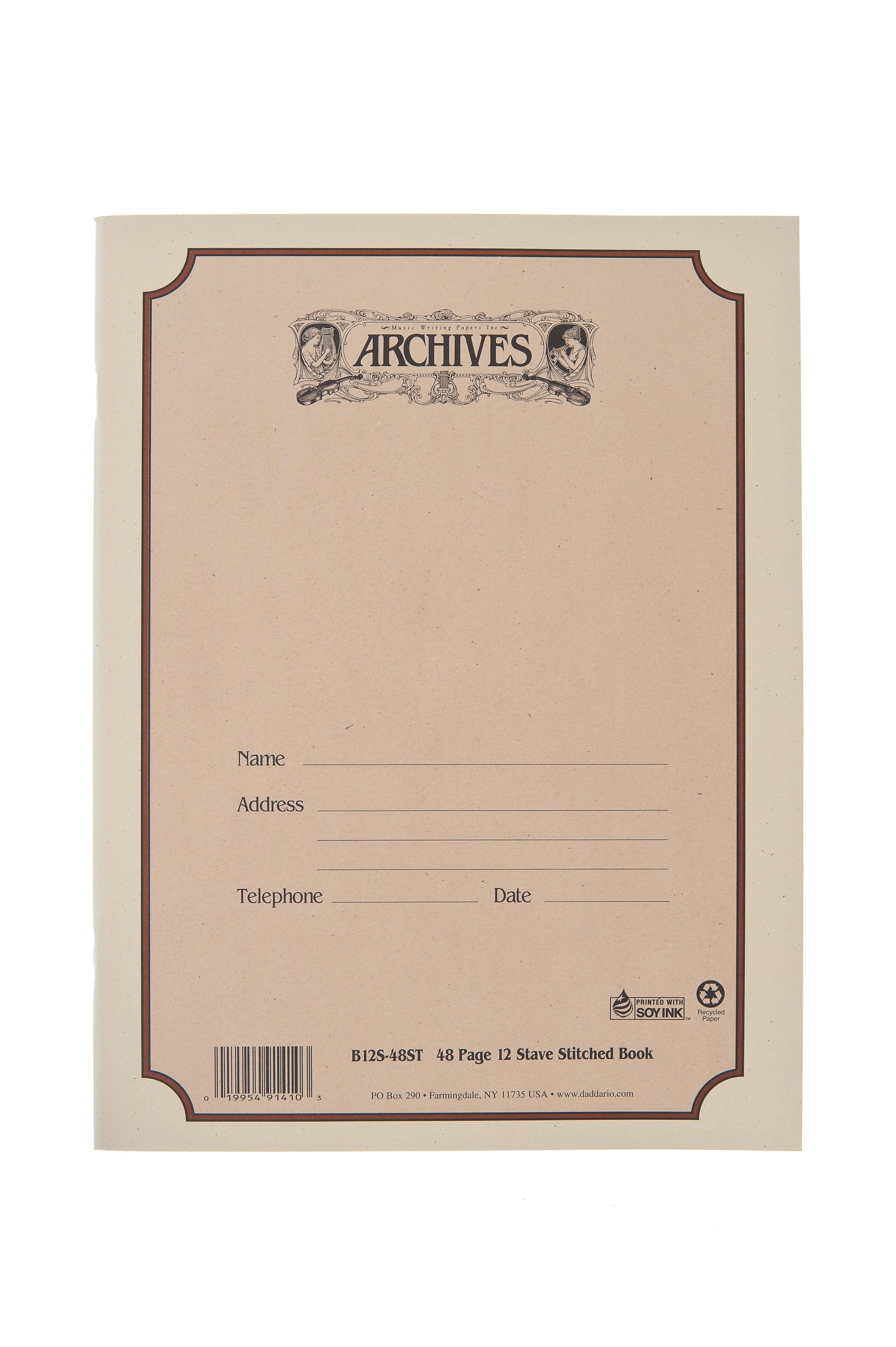 NOTA DEFTER? ARCHIVES 12 SATIR 48 SAYFA