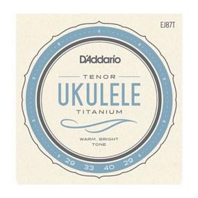 UKULELE TEL SET?, TENOR, TITANIUM, WARM BRIGHT 