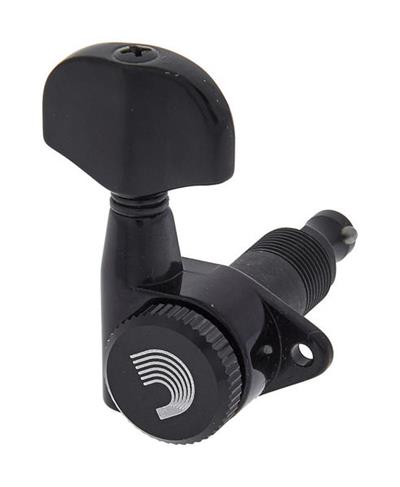 PLANETWAVES PWAT332L AKUSTİK GİTAR KULAĞI, 3+3, SİYAH