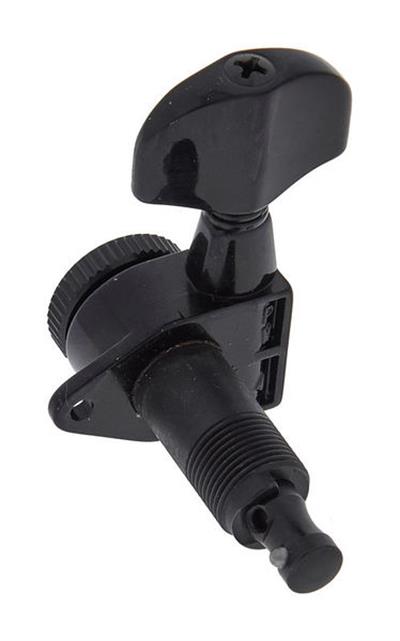 PLANETWAVES PWAT332L AKUSTİK GİTAR KULAĞI, 3+3, SİYAH