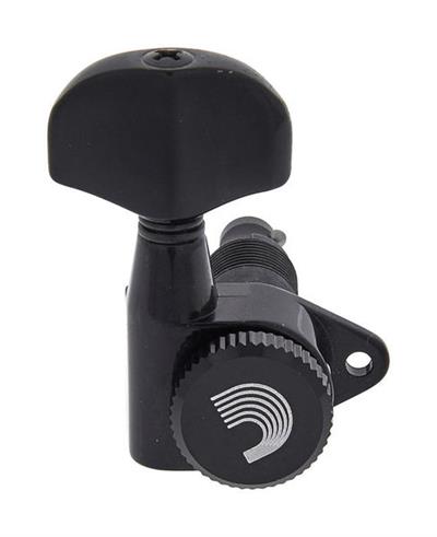 PLANETWAVES PWAT332L AKUSTİK GİTAR KULAĞI, 3+3, SİYAH