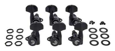 PLANETWAVES PWAT332L AKUSTİK GİTAR KULAĞI, 3+3, SİYAH