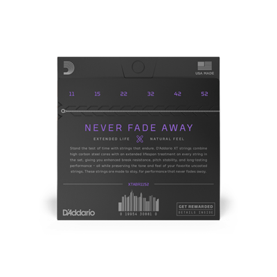 DADDARIO XTABR1152 AKUSTİK GİTAR TEL SETİ, 80/20 CUST LIGHT