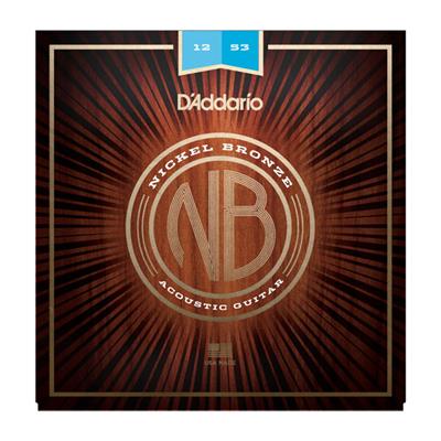 DADDARIO NB1253 AKUSTİK GİTAR TEL SETİ, NICKEL BRONZE, REGULAR LIGHT