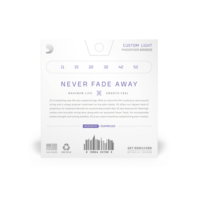 DADDARIO XSAPB1152 AKUSTİK GİTAR TEL SETİ, PB CUST LIGHT