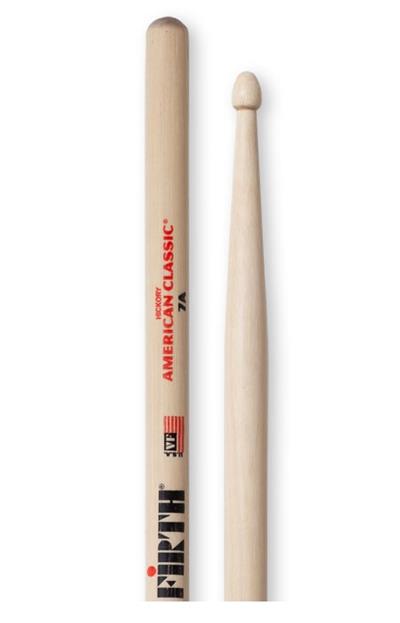 VICFIRTH V7A BAGET 7A, HICKORY, 0.540