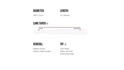 BAGET SVC (ÇİFT) SIGNATURE COLAIUTA, HICKORY, 0.59