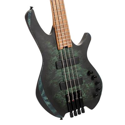 CORT SPACE4SDG BASS GİTAR, HEADLESS, 4 TELLİ, STAR DUST GREEN
