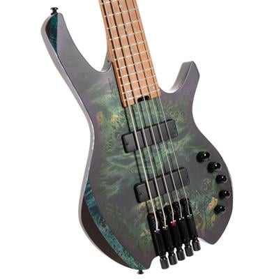 CORT SPACE5SDG BASS GİTAR, HEADLESS, 5 TELLİ, STAR DUST GREEN