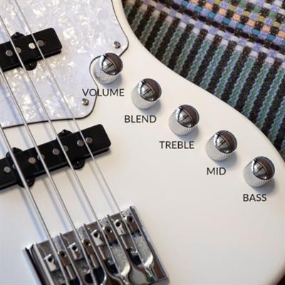 CORT NJS4BK BASS GİTAR, 4 TELLİ, ÇANTALI, SİYAH