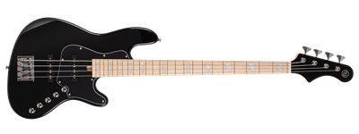 CORT NJS4BK BASS GİTAR, 4 TELLİ, ÇANTALI, SİYAH