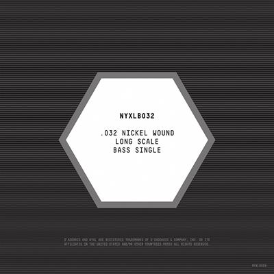 DADDARIO NYXLB032 BASS TEK TEL, NYXL SERİSİ, NİKEL SARIM, 0.032