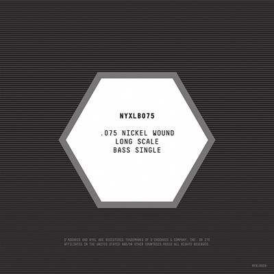 DADDARIO NYXLB075 BASS TEK TEL, NYXL SERİSİ, NİKEL SARIM, 0.075