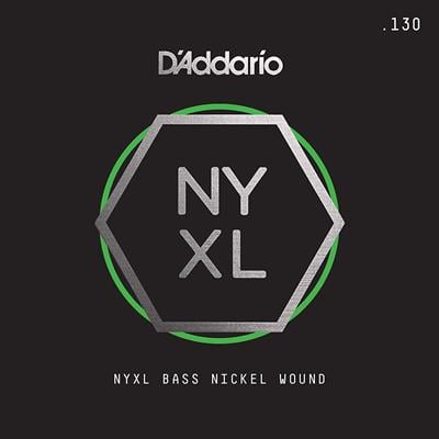 DADDARIO NYXLB130 BASS TEK TEL, NYXL SERİSİ, NİKEL SARIM, 0.130