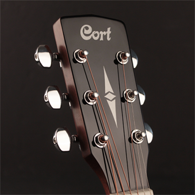 CORT CJ-MEDXNATW ELEKTRO AKUSTİK GİTAR, ÇANTALI, JUMBO CUTAWAY