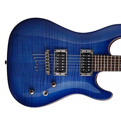 CORT KXCUSTOMBB ELEKTRO GİTAR CUSTOM, MAVİ BURST