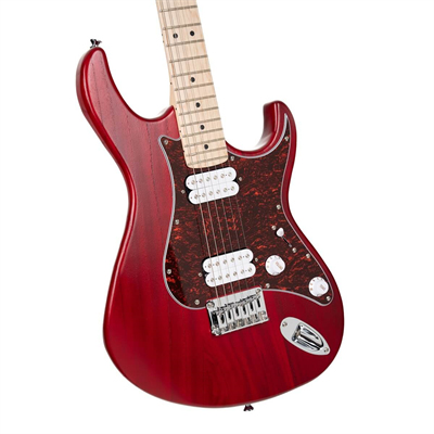 CORT G100HHOPBC ELEKTRO GİTAR, OPEN PORE BLACK CHERRY