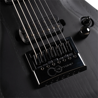 CORT KX707 EVERTUNE OPBKW ELEKTRO GİTAR, 7 TELLİ, OPEN PORE BLACK, ÇANTALI