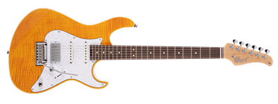 ELEKTRO G?TAR, AMBER, (S-S-H)