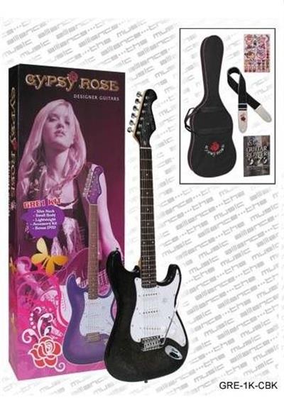 VALENCIA GRE1KCBK ELEKTRO GİTAR GYPSY ROSE SET