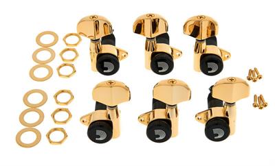 PLANETWAVES PWAT333L ELEKTRO GİTAR KULAĞI, 3+3, GOLD