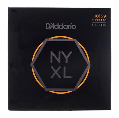 DADDARIO NYXL1059 ELEKTRO GİTAR TEL SETİ, 10-59, 7 TELLİ, REGULAR LIGHT