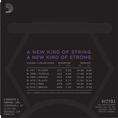 DADDARIO NYXL1149 ELEKTRO GİTAR TEL SETİ, 11-49, MEDIUM