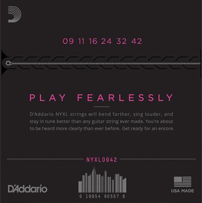 DADDARIO NYXL0942 ELEKTRO GİTAR TEL SETİ, 09-42, SUPER LIGHT