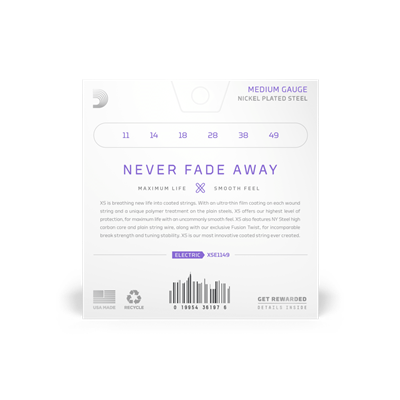 DADDARIO XSE1149 ELEKTRO GİTAR TEL SETİ, XS, 11-49, MEDIUM COATED