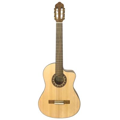 VALENCIA VC304CE ELEKTRO KLASİK GİTAR, CUTAWAY, 4/4, NATUREL