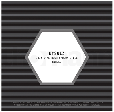 DADDARIO NYS013 ELEKTRO VE AKUSTİK TEK TEL, E-(Mİ), YÜKSEK KARBONLU ÇELİK