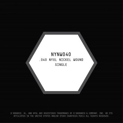 DADDARIO NYNW040 ELEKTRO VE AKUSTİK TEK TEL, NYXL SERİSİ, 0.040
