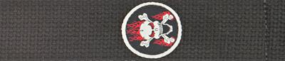 PLANETWAVES 50CTP03 GİTAR ASKISI, 50MM, COTON PATCH SKULL