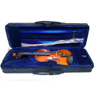 CREMONIA VG001HPA ANTİK MAT KEMAN, 4/4, HARELİ, DİKDÖRTGEN KUMAŞ SERT ÇANTALI