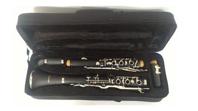 KLARNET SOL, EBONİT GÖVDE,NİKEL PERDE