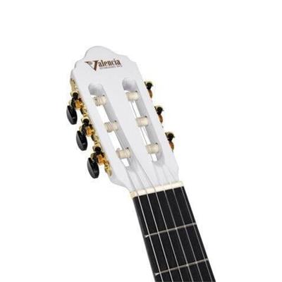 VALENCIA VC104TWT KLASİK GİTAR, 4/4, BEYAZ, SAP ÇELİKLİ