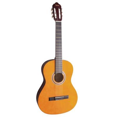 VALENCIA VC104T KLASİK GİTAR, 4/4, NATUREL, SAP ÇELİKLİ