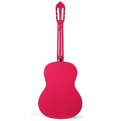 VALENCIA VC104TPKS KLASİK GİTAR, 4/4, PEMBE SUNBURST, SAP ÇELİKLİ