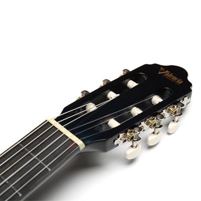 VALENCIA VC104TBK KLASİK GİTAR, 4/4, SİYAH, SAP ÇELİKLİ