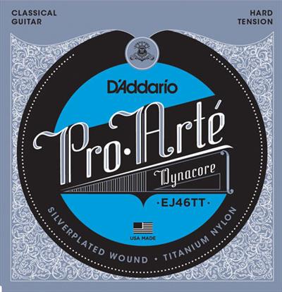 DADDARIO EJ46TT PRO-ARTE KLASİK GİTAR TEL SETİ, DYNACORE, TITANIUM, HARD TENSION