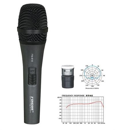 MİKROFON KABLOLU DİNAMİK TEK YÖNLÜ 600 OHM