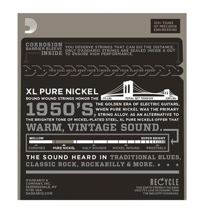 DADDARIO EPN21 ELEKTRO GİTAR SETİ, 12-51, JAZZ LITE