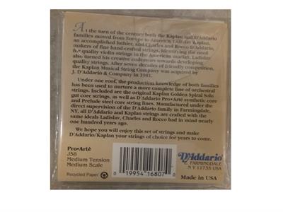 VİOLA TEL SETİ, PRO-ARTE, SCALE MEDIUM, MEDIUM TEN