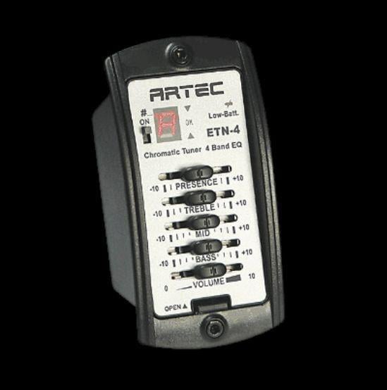 4 BAND EQUAL?ZER-TUNER-EPC-KUTUSUZ G?TAR ?