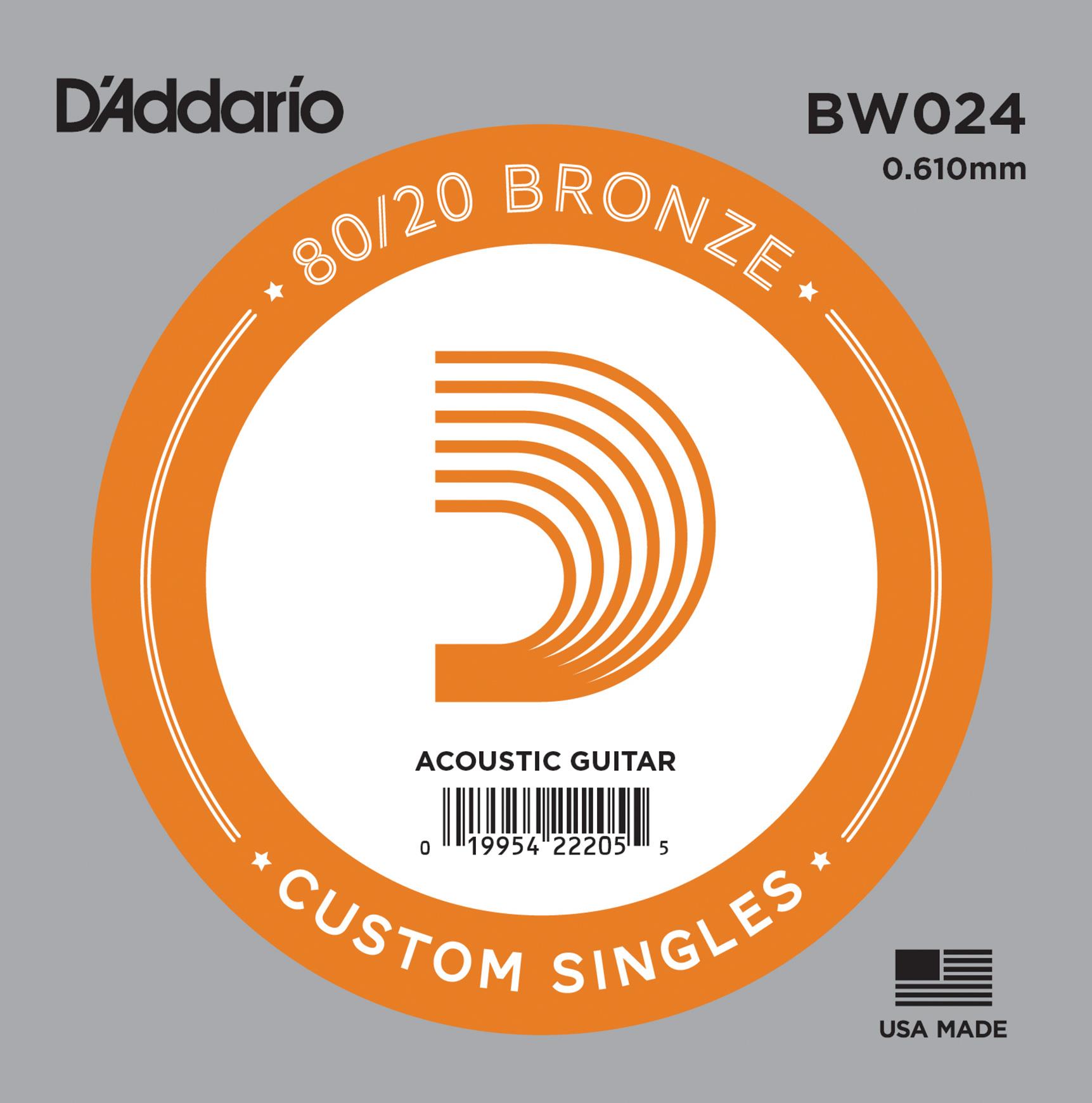 AKUST?K TEK TEL, 80/20 BRONZE WOUND, 024, (SOL) 