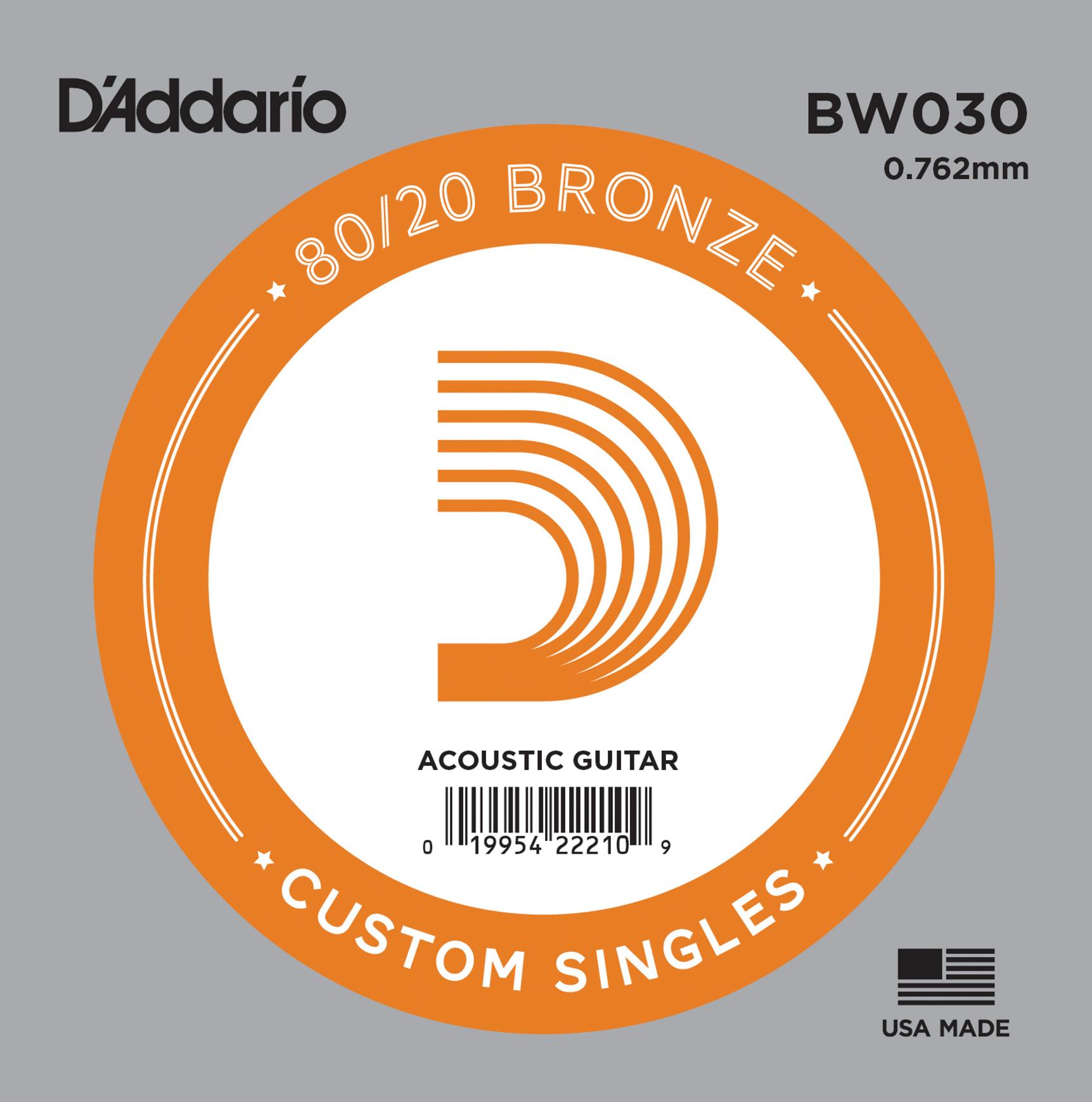 AKUST?K TEK TEL, 80/20 BRONZE WOUND, 030, ( RE) 