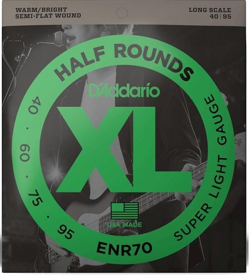 BAS G?TAR TEL SET?, HALF ROUND BASS, REGULAR LIGHT