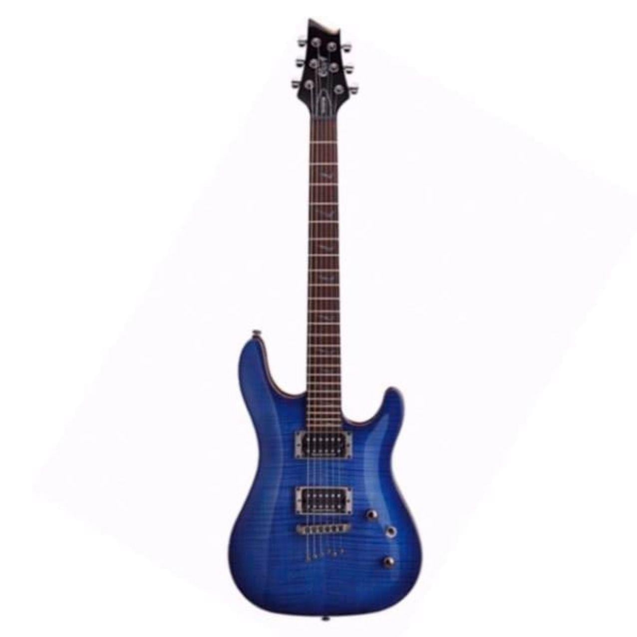 ELEKTRO GİTAR CUSTOM, MAVİ BURST, Seymour Duncan S